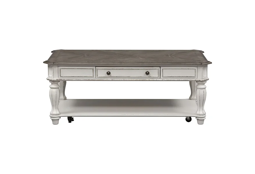 Magnolia Manor Rectangular Cocktail Table by Liberty Furniture at Esprit Decor Home Furnishings